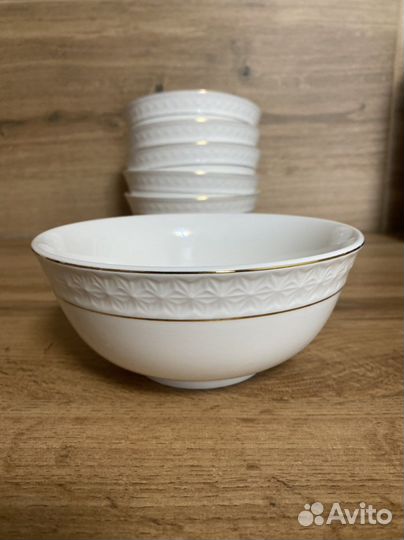 Салатник Снежная Королева Коралл