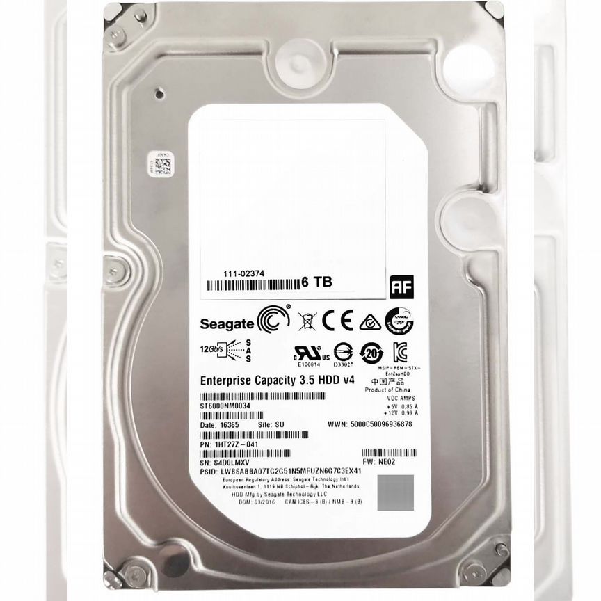 [X4064A-R6] Жесткий Диск Network Appliance 6tb Sas X4064a-R6