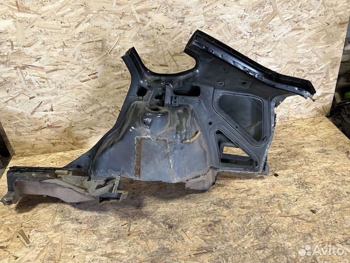 Крыло заднее правое лада гранта лифтбек