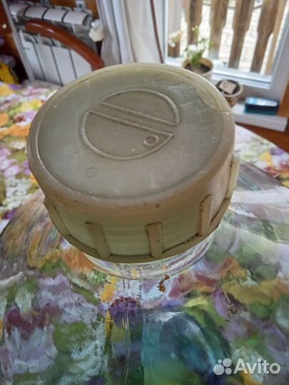 Бутыль стеклянная 10л,5 л СССР