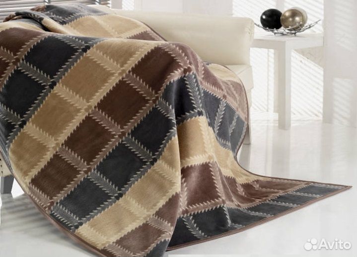 Плед овечий руно