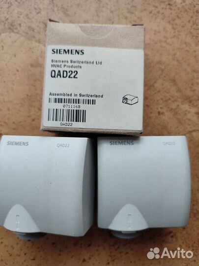 Siemens QAD22 накладной датчик температуры