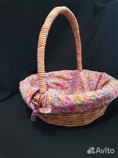 Корзина плетеная