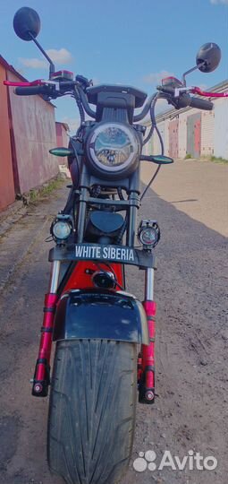 Электроскутер white siberia
