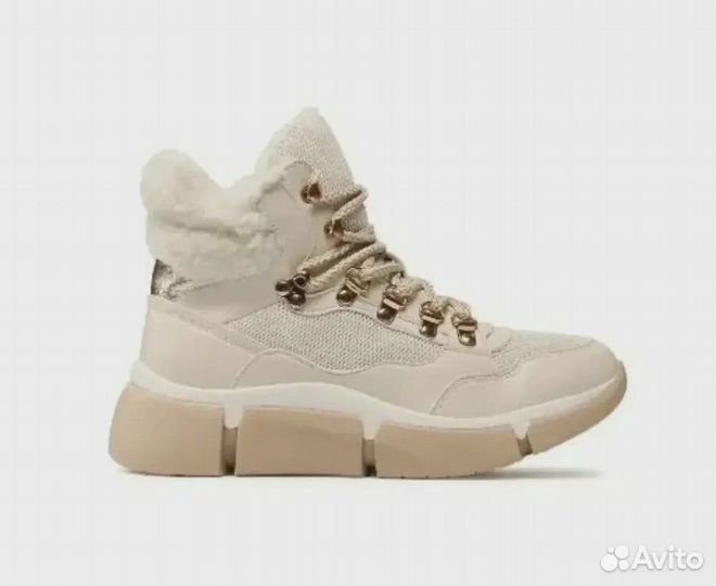 Ботинки Jenny Fairy, бежевые, 36 размер