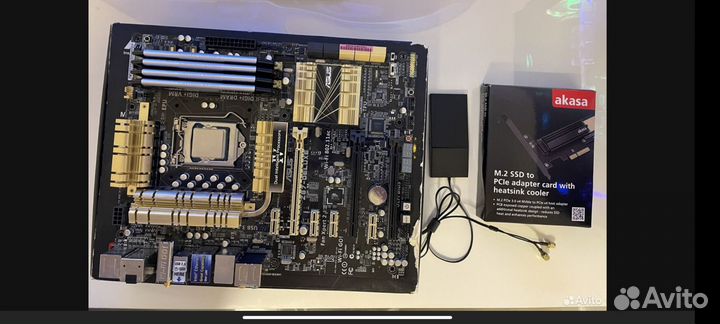 Asus Z87 deluxe wifi 2LAN LGA 1150 ATX