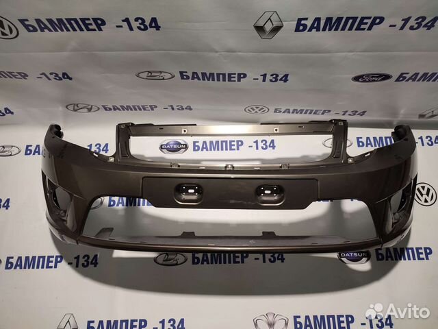 Бампер передний Лада Гранта золотисто-коричневый