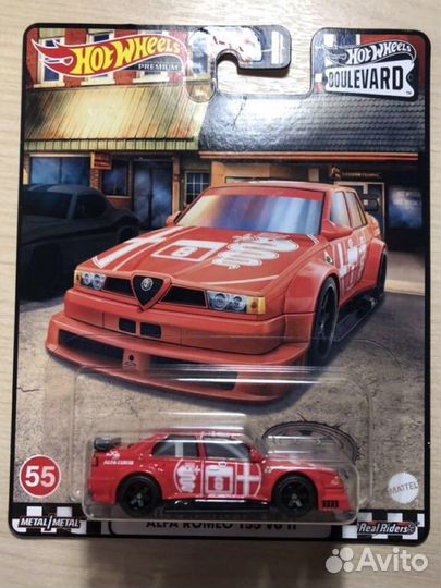 Hot Wheels Premium Boulvarde Alfa Romeo 155 V6 TI