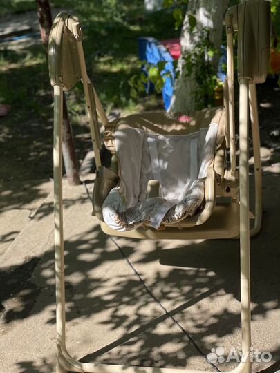 Детские электронные качели