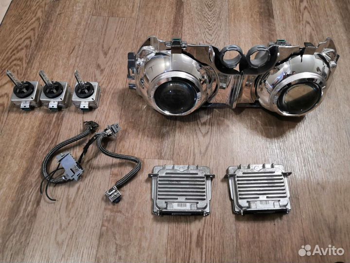 Комплект линз и ламп, оригинал jeep