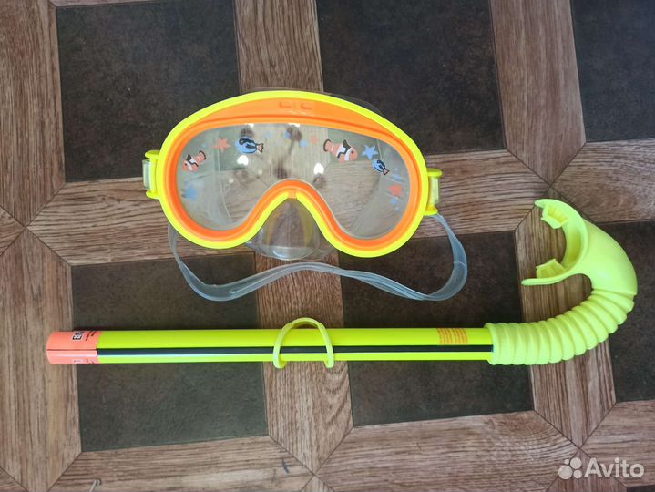 Набор для подводного плавания детский Intex
