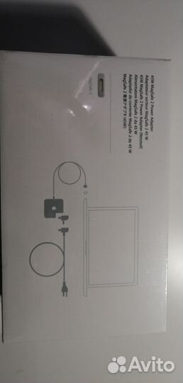 Оригинальный адаптер питания apple