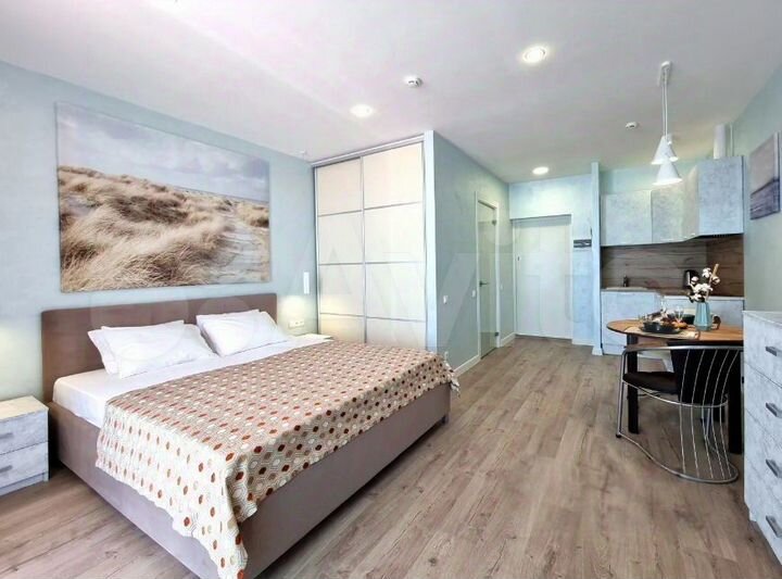 1-к. апартаменты, 35 м², 3/4 эт.