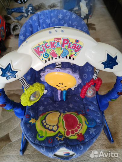 Детская шезлонг качалка