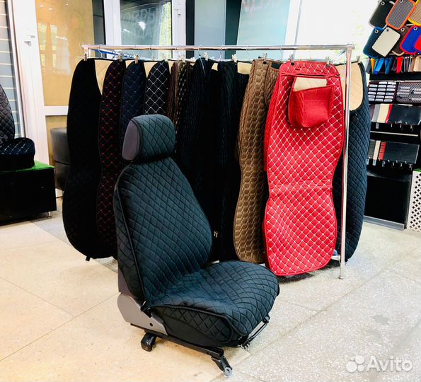 Универсальные накидки Велюр (2 шт)