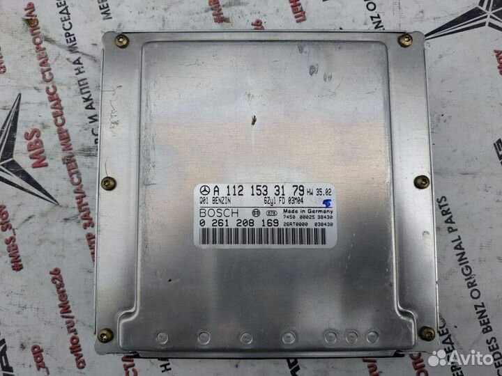 Блок двигателя w211 W203 M112 Mercedes