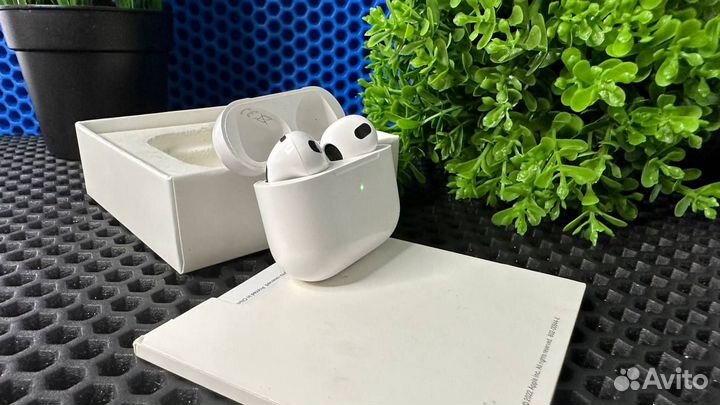AirPods 3 (гарантия + чехол)