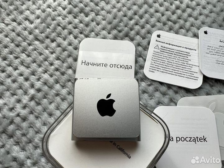 Плеер iPod shuffle 4 2gb + earpods 3.5