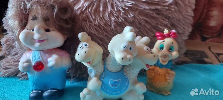 Резиновые игрушки СССР
