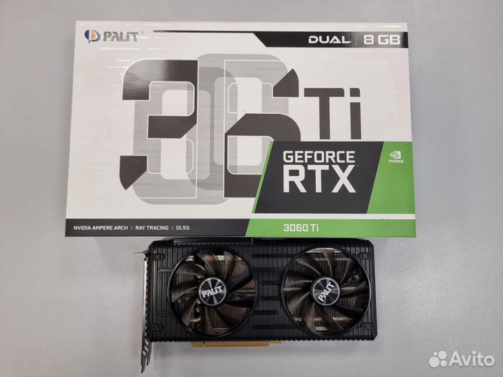 Видеокарта Palit rtx 3060 ti