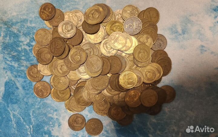 Монеты СССР 3 копейки