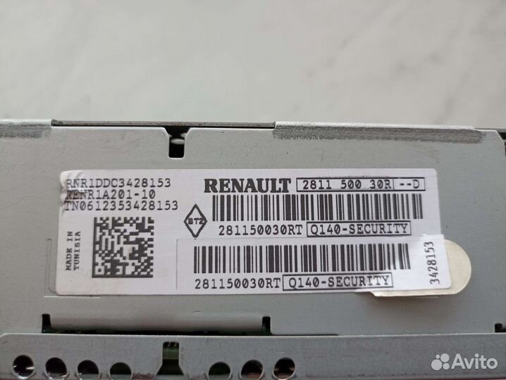 Автомагнитола рено меган 3