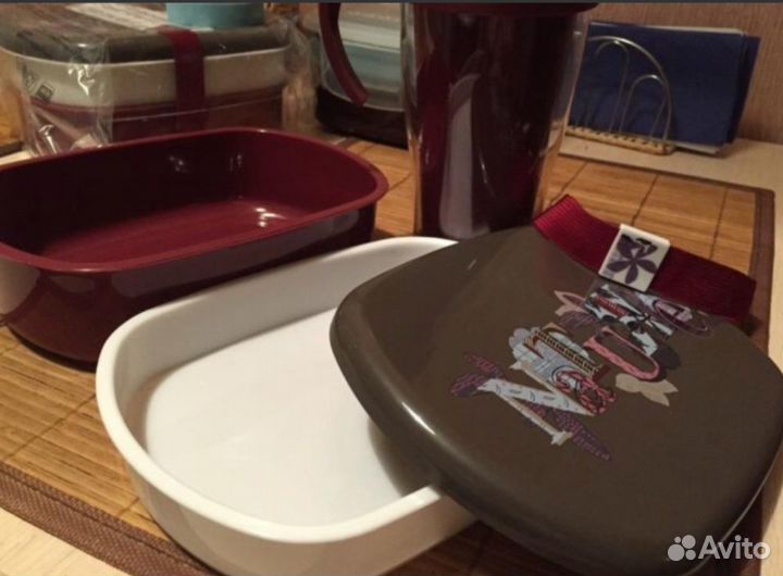 Ланчбоксы для еды и термосумка Yves Rocher