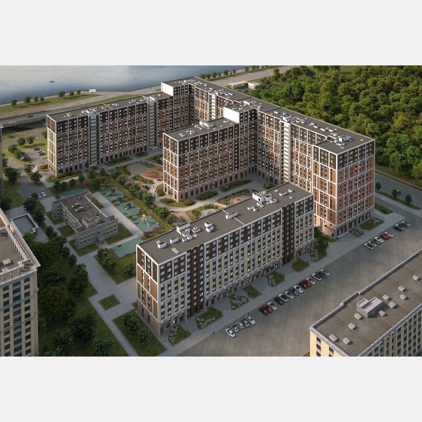 1-к. апартаменты, 36 м², 11/11 эт.