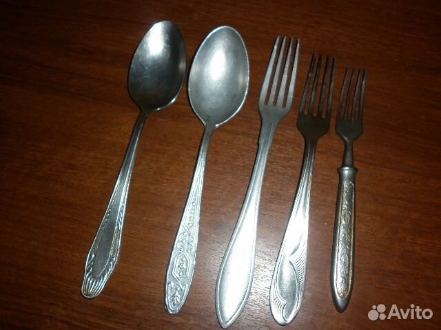 Вилки, ложки разные СССР