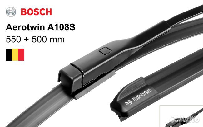 Щетки стеклоочистителя Bosch Aerotwin A108S