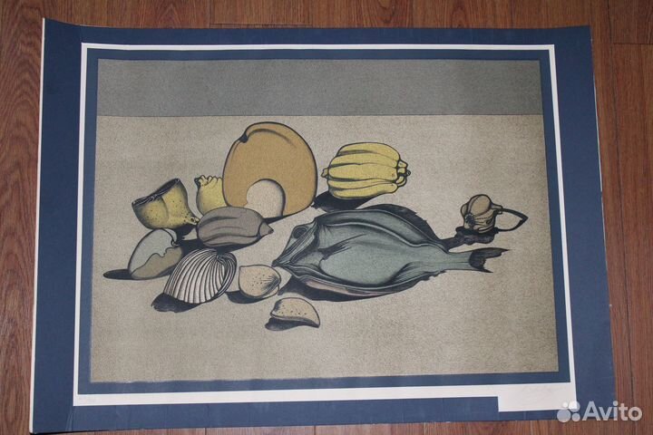 Литография М.М.Шемякина 