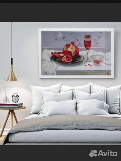 Картина 40х60 Ночной полёт масло, холст