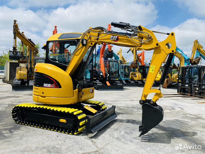 Мини-экскаватор CAT 303CR, 2018
