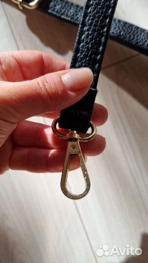 Кожаный ремень для сумки