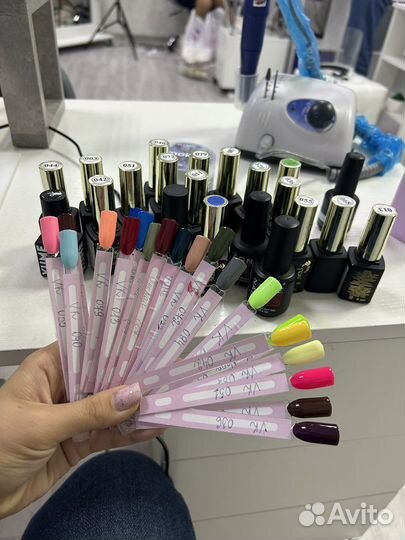 Гель лаки для маникюра