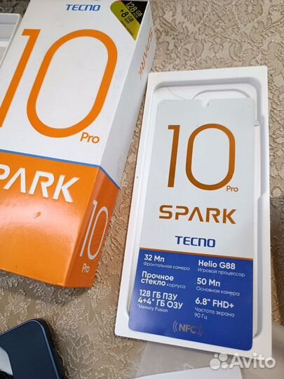 TECNO Spark 10 Pro, 8/128 ГБ