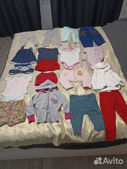 Вещи для девочки до 2 лет пакетом