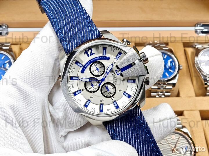 Diesel кварцевые мужские часы с хронографом