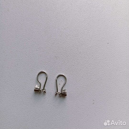 Серьги серебро