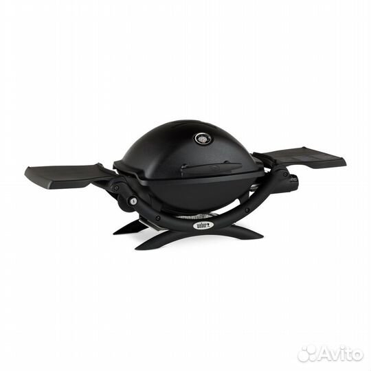 Гриль газовый Weber Q 1200 Black Line, черный