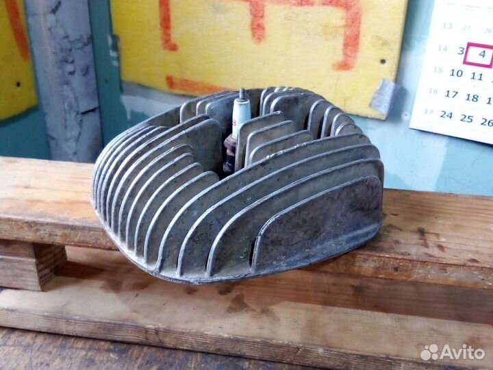 Правая головка цилиндра мотоцикла Иж Юпитер 2