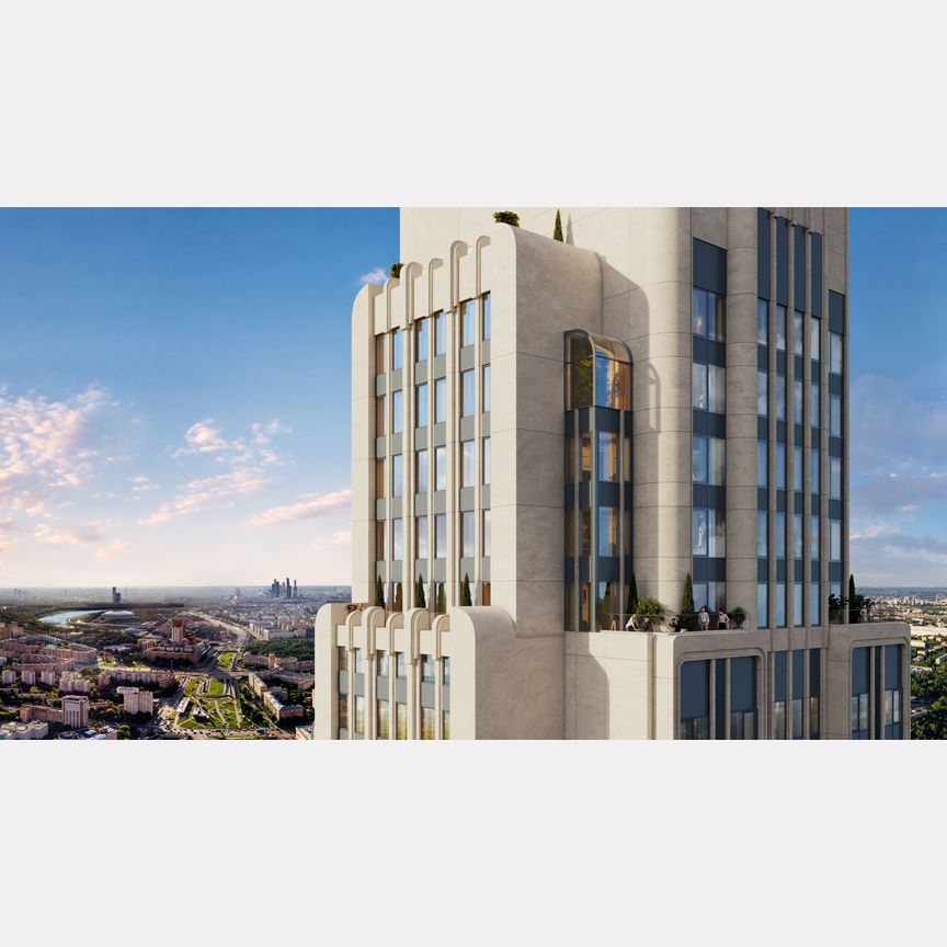 1-к. квартира, 44 м², 53/75 эт.