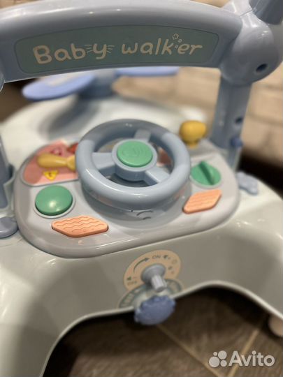 Ходунки-каталка 2в1