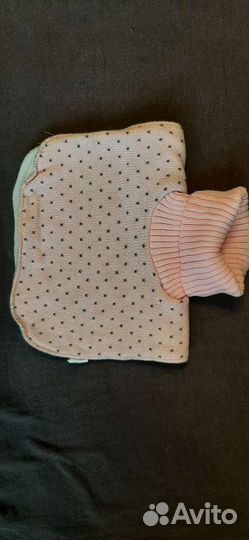 Варежки, шарф