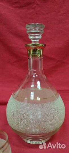 Графин СССР. Штоф для крепких напитков. Насыпное с