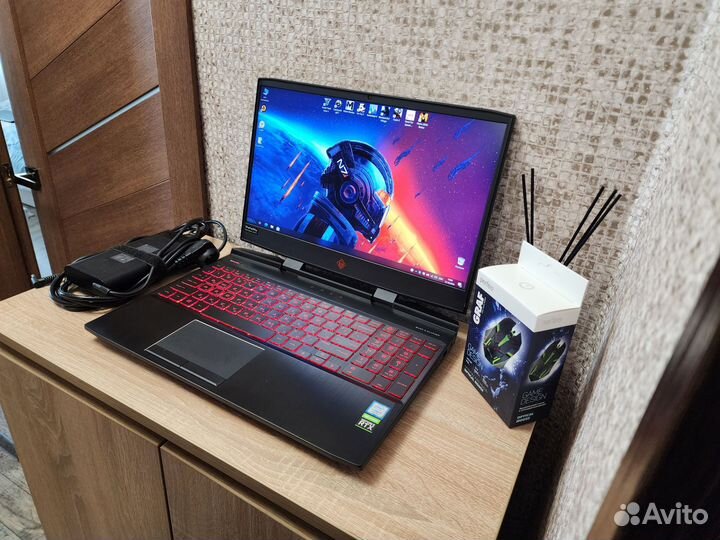 Мощный HP omen/144Hz/RTX2060 6Gb/i5/озу16gb/SSD512