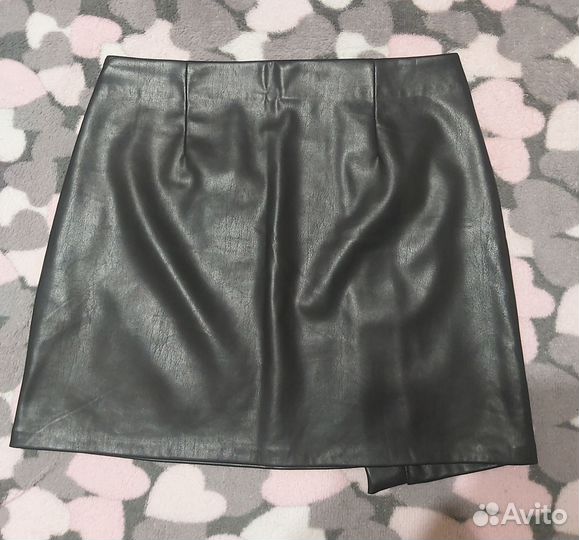 Кожаная юбка