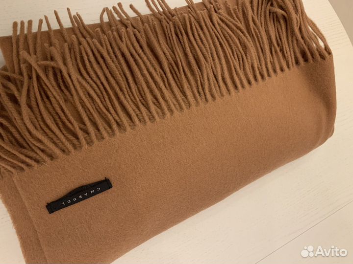 Шарф палантин из шерсти