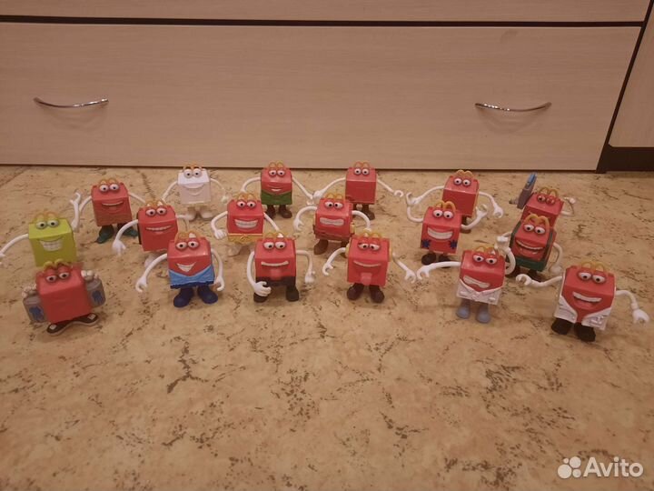 Игрушки из макдональдса 2012