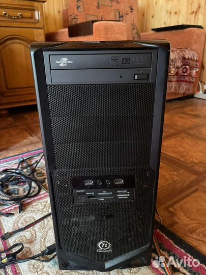 Корпус Thermaltake V4 Black Edition black ATX